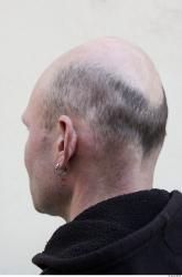 Hair Man White Jewel Average Bald